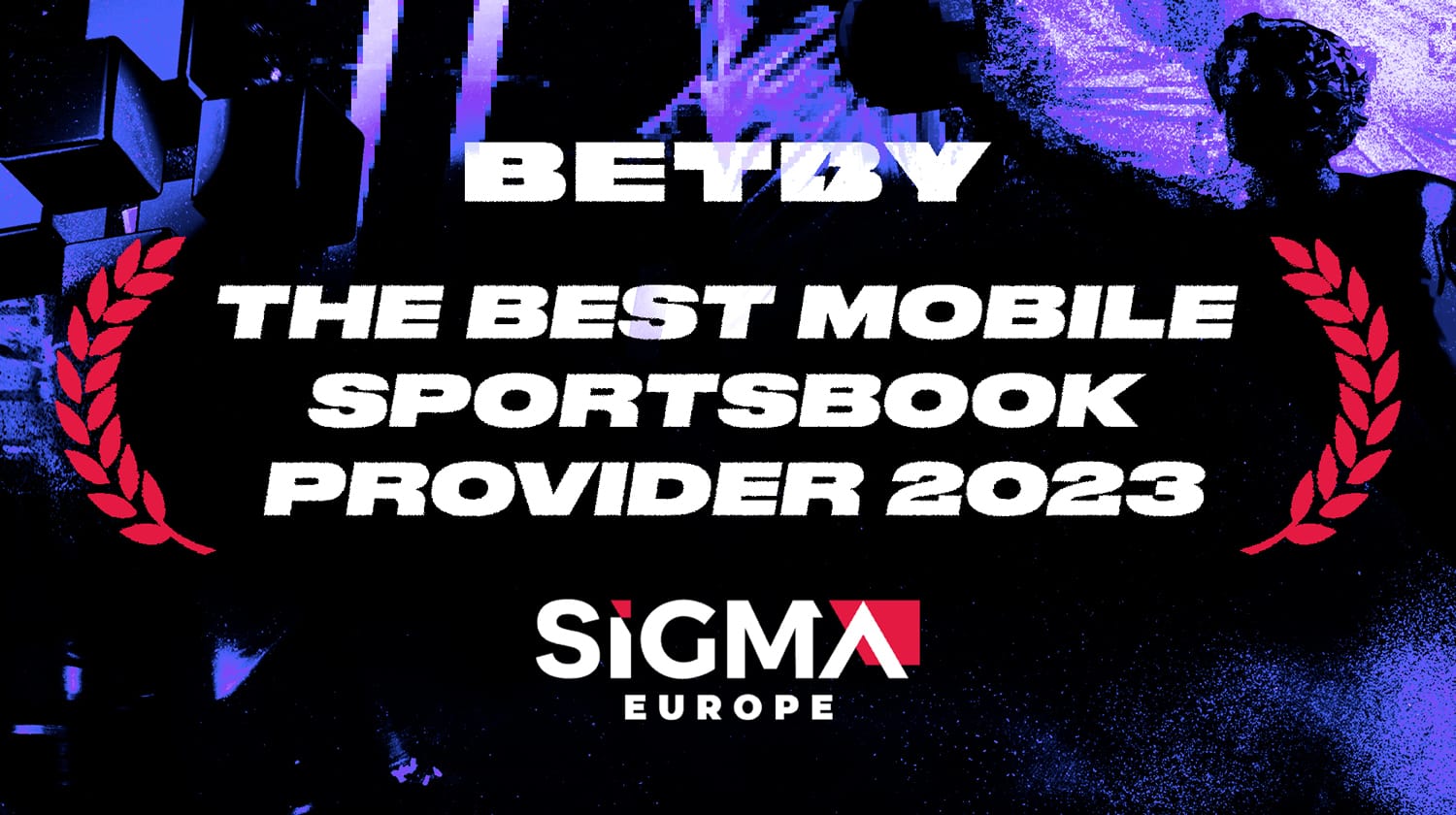 BETBY crowned best Mobile Sportsbook Provider at the 2023 SiGMA Europe Awards