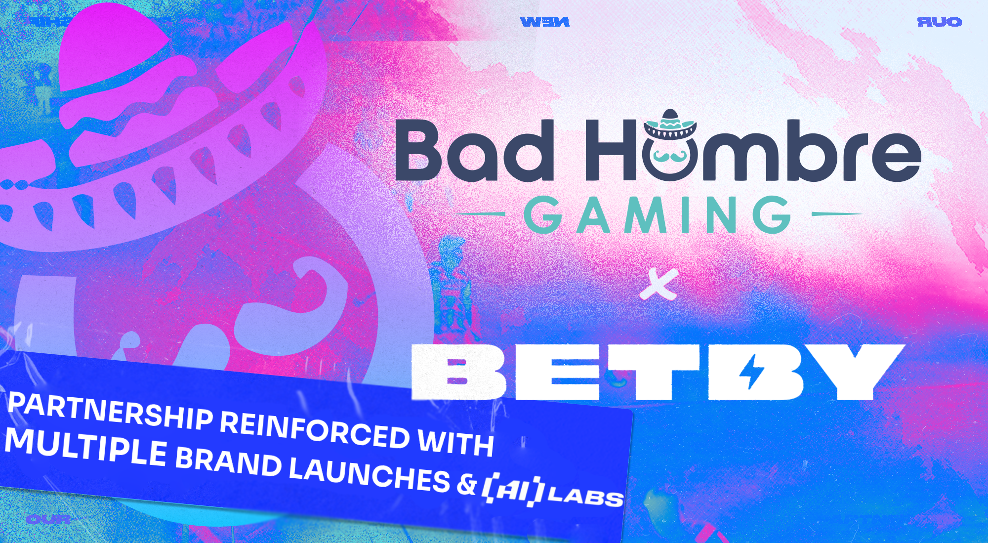 BETBY strengthens Bad Hombre Gaming partnership with multiple brand launches and AI Labs Tools rollout
