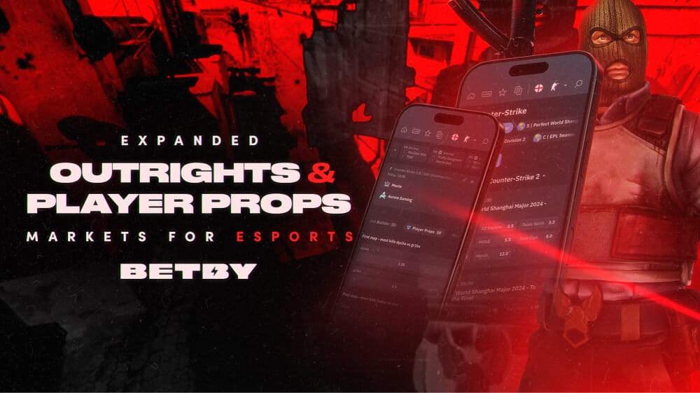 BETBY enhances eSports experience with expanded Outrights and Player Props portfolio