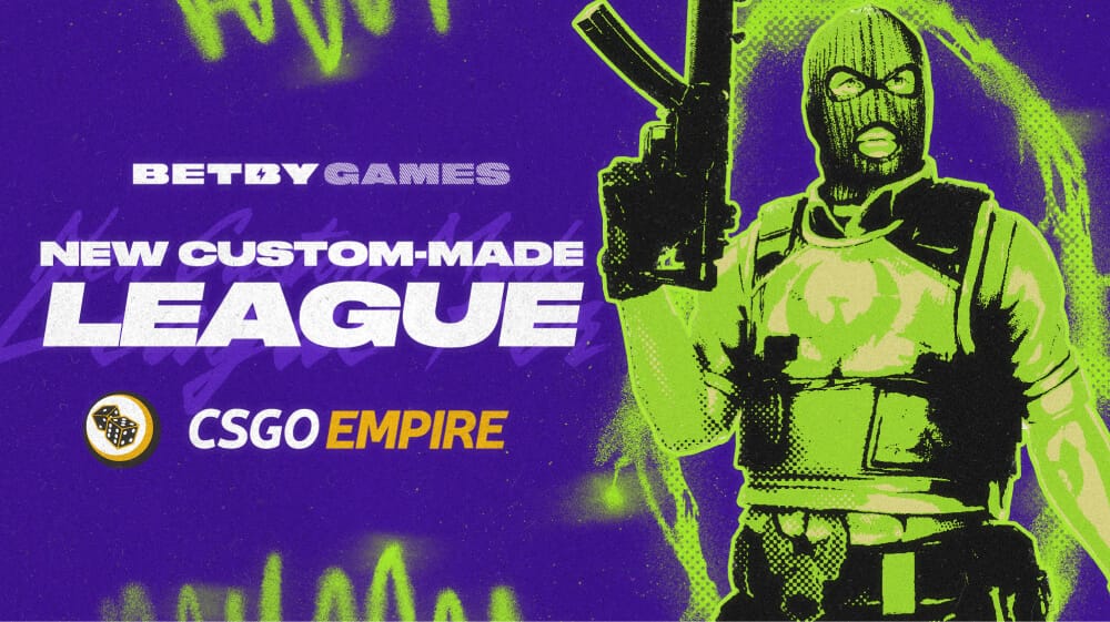 BETBY launches exclusive custom CS2 league for CSGOEMPIRE