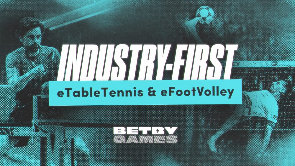 BETBY expands e-sim portfolio with two industry-first titles: eTable Tennis and eFootVolley