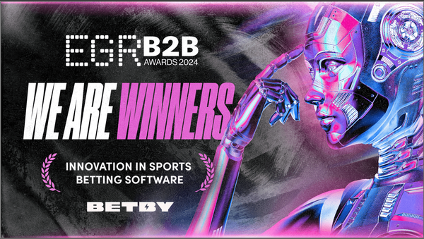 BETBY wins the EGR B2B Award 2024 for Innovation in Sports Betting Software